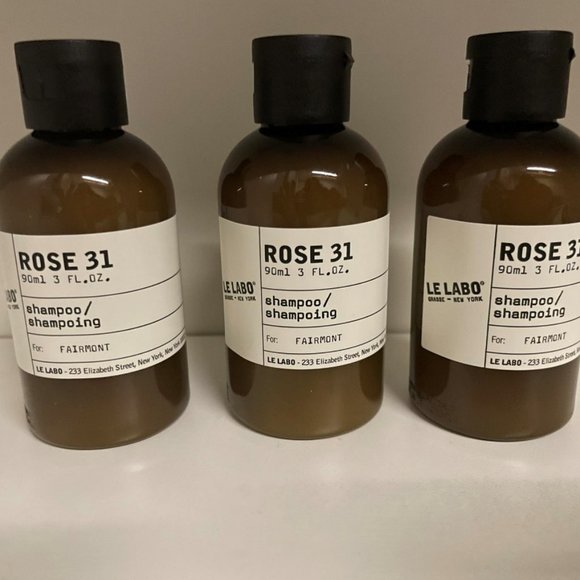 3 x LeLabo Rose 31 Shampoo 3oz (90 ml) - Picture 1 of 4